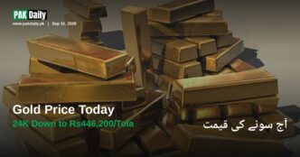 Stacked gold bullion bars representing Pakistan gold price update