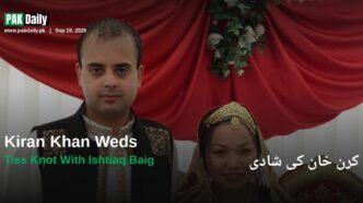 Generic nikah ceremony image representing Kiran Khan and Ishtiaq Baig wedding news