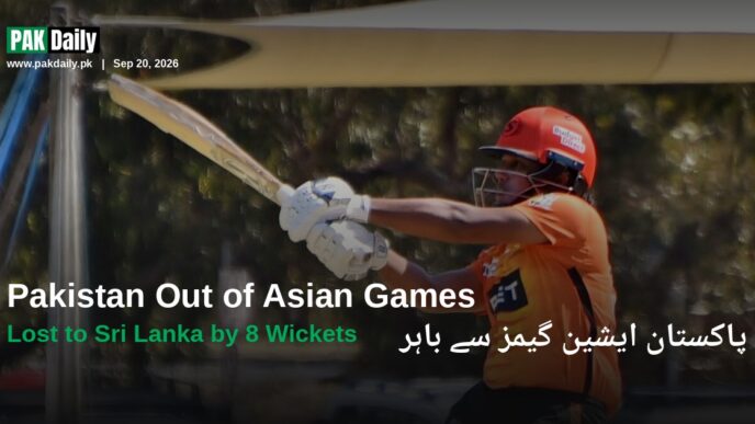 Chamari Athapaththu batting as Sri Lanka beat Pakistan in Asian Games cricket semi-final