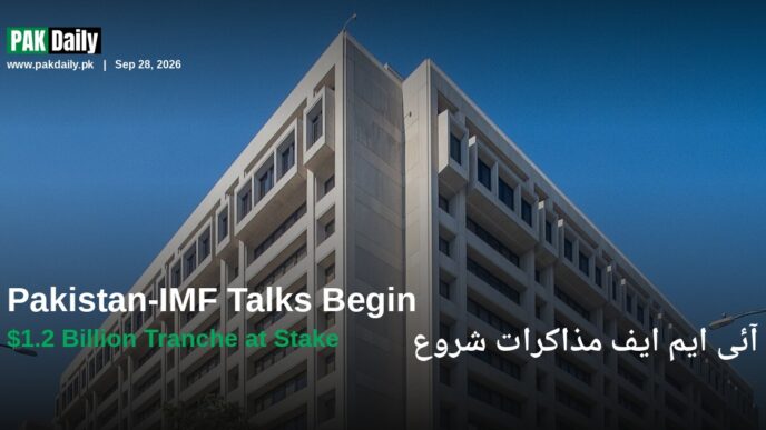 IMF headquarters building in Washington, D.C., where staff mission leading Pakistan review talks is based
