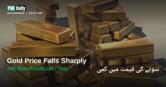 Stacked gold bullion bars representing Pakistan gold price update