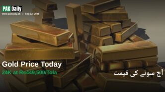 Gold price in Pakistan