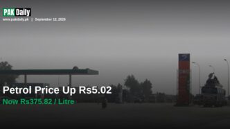 Petrol price in Pakistan