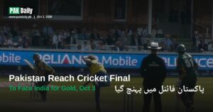 Pakistan cricketer batting in a T20 international, representing Pakistan's Asian Games 2026 cricket final against India