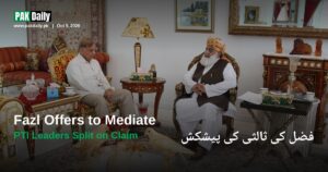 PM Shehbaz Sharif meets JUI-F chief Maulana Fazlur Rehman as both sides discuss political mediation